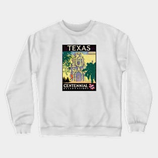 1936 Texas Centennial in San Antonio Crewneck Sweatshirt